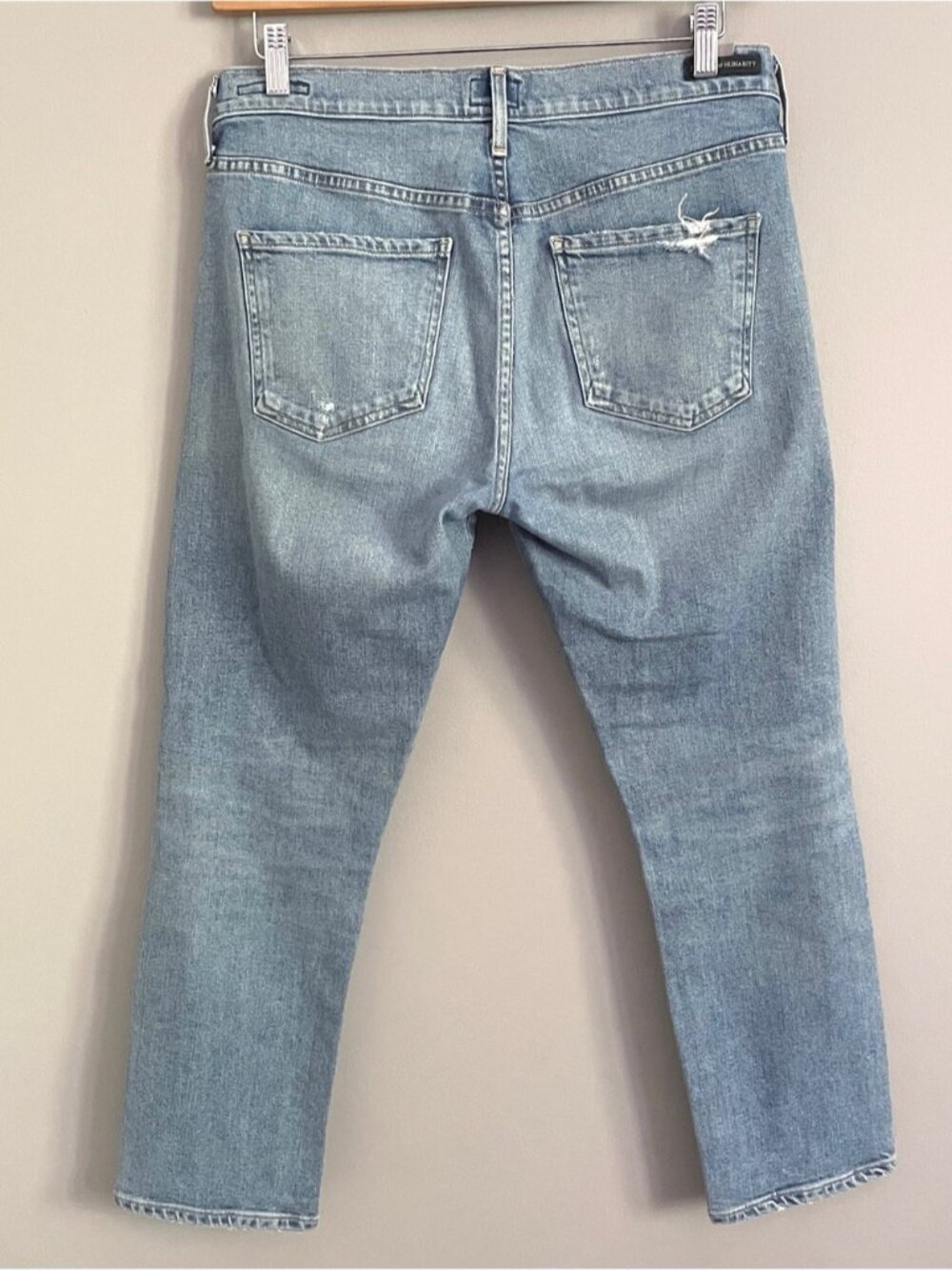 Citizens of Humanity Emerson Slim Fit Boyfriend Jeans in Meadow - 28" - Picture 12 of 13